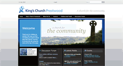 Desktop Screenshot of kingschurchprestwood.org